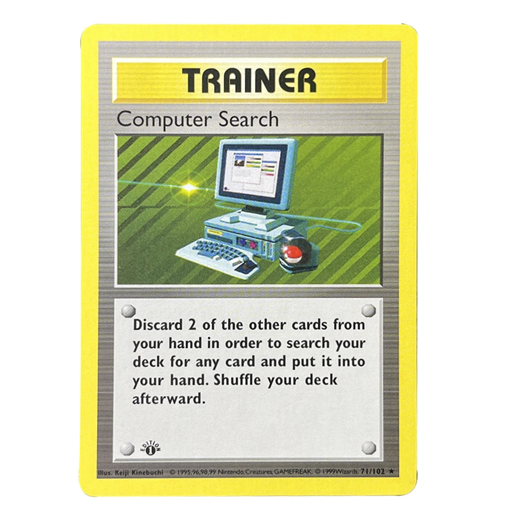 Classic First Edition Starmie Onix Abra Base Set Trading Card Collection - PTCG Proxy Toy Gift