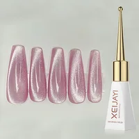 XEIJAYI Pink Cat Eye Gel Nail Polish Ceramic Magnetic Gel UV Semi-permanent Enamels Varnish Nail Supplies For Professionals Gel 2