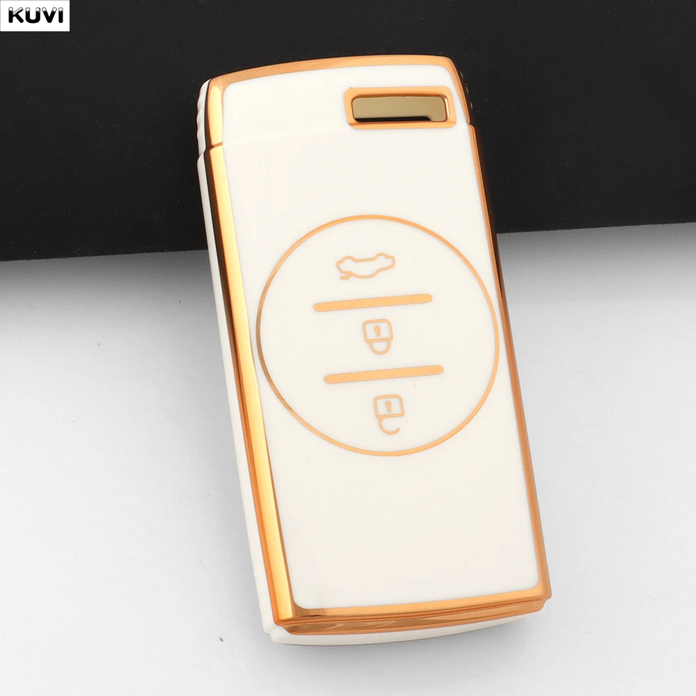 Premium TPU Car Remote Key Case Cover - 10 Pack