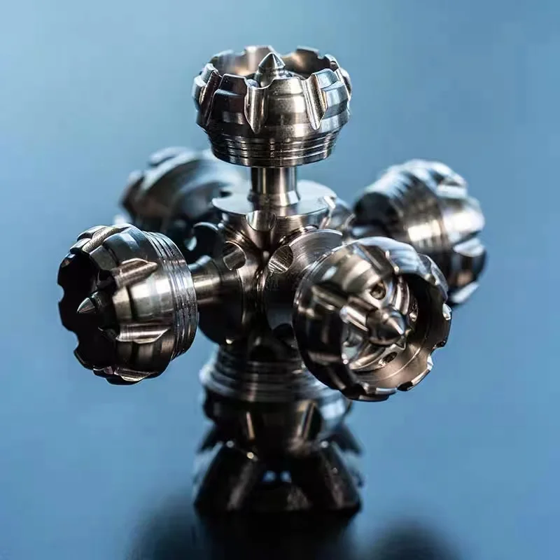 DIYStellarSteelBuildingBlocksMetalSetFidgetToyADHDHand