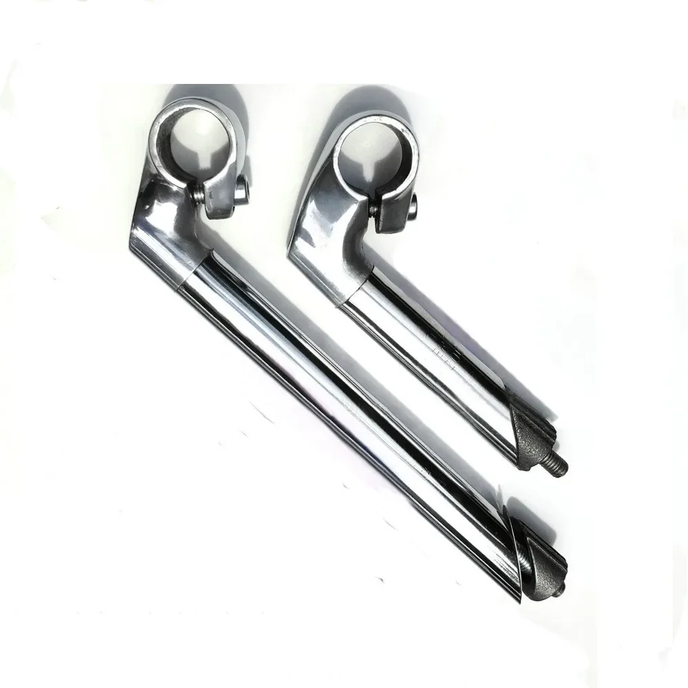 1x Bicycle Bike Quill Stem Riser 150/200mm Handlebar 22.2mm Folding Bike Stem Aluminum Alloy Front Fork Adapter Part Components