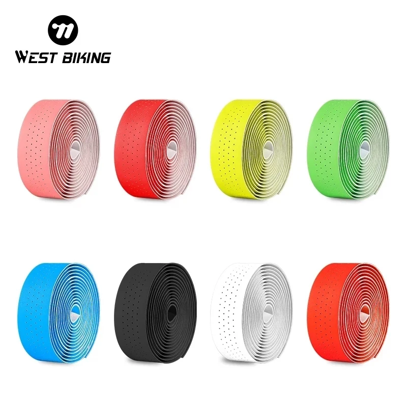 Bike Handlebar Tape Bike Handlebar Tape Anti-slip EVA Bar Tape With 2 Bar Plugs Bike Accessories Racing Cycling Hand Wrap