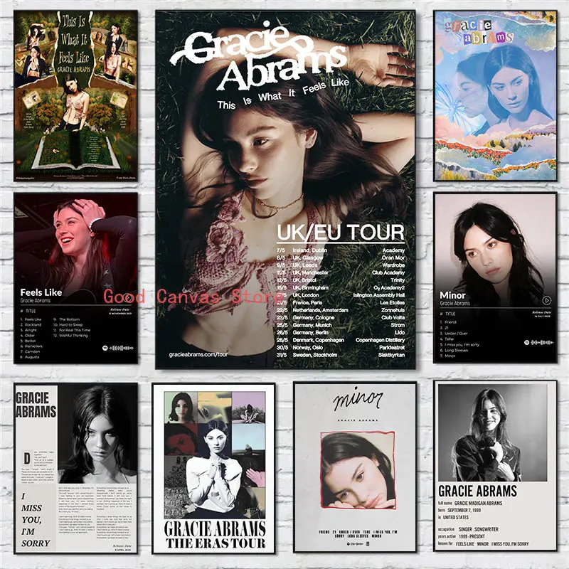 グレイシーエイブラムス-LiveFrRadioCityMusicHallポスター 2025年最新】海外アーティスト：Gracie Abrams ポスターの人気