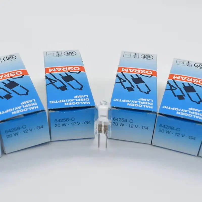 長寿命OSRAM-ANALYZERハロゲンUVランプ,64258,64258-c,20w,12v,g4