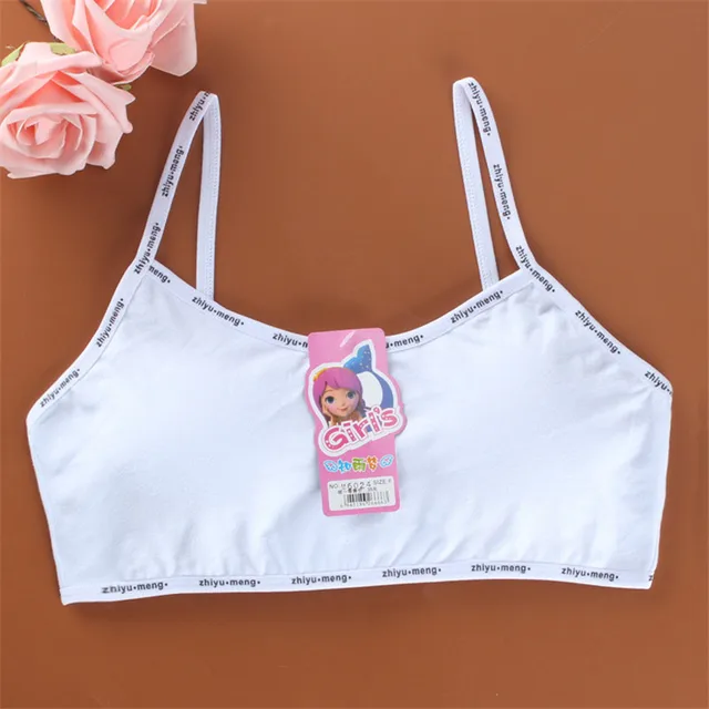 Girls Training Bras Young Girl Bra Underwear  Cotton Training Bra Young  Girl - Training Bras - Aliexpress