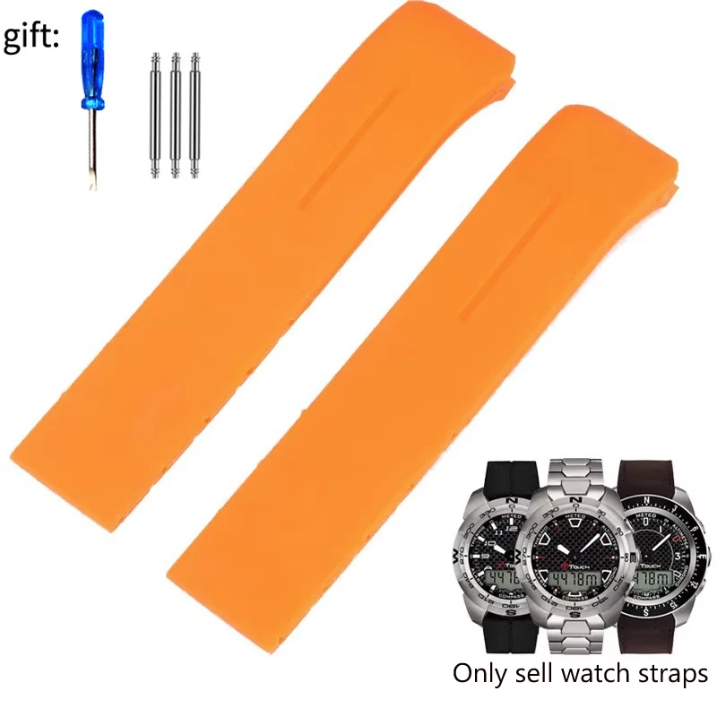 Premium Rubber Watch Strap - 20mm 21mm, Superior Quality Watch Band
