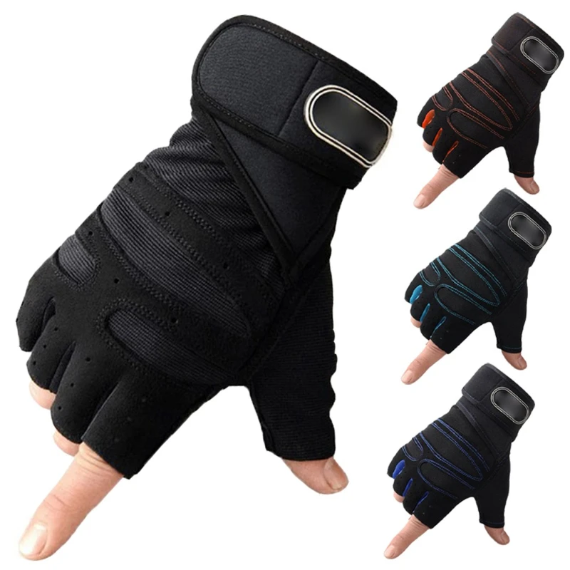 Gym Gloves Fitness Weight Lifting Gloves Body Building Training Sports Exercise Cycling Sport Workout Glove for Men Women M/L/XL 2