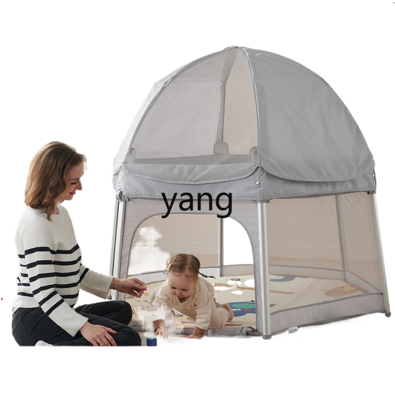 CX Installation-Free Baby Fence Small Apartment Baby Indoor Household Game House Children Folding Protective Grating