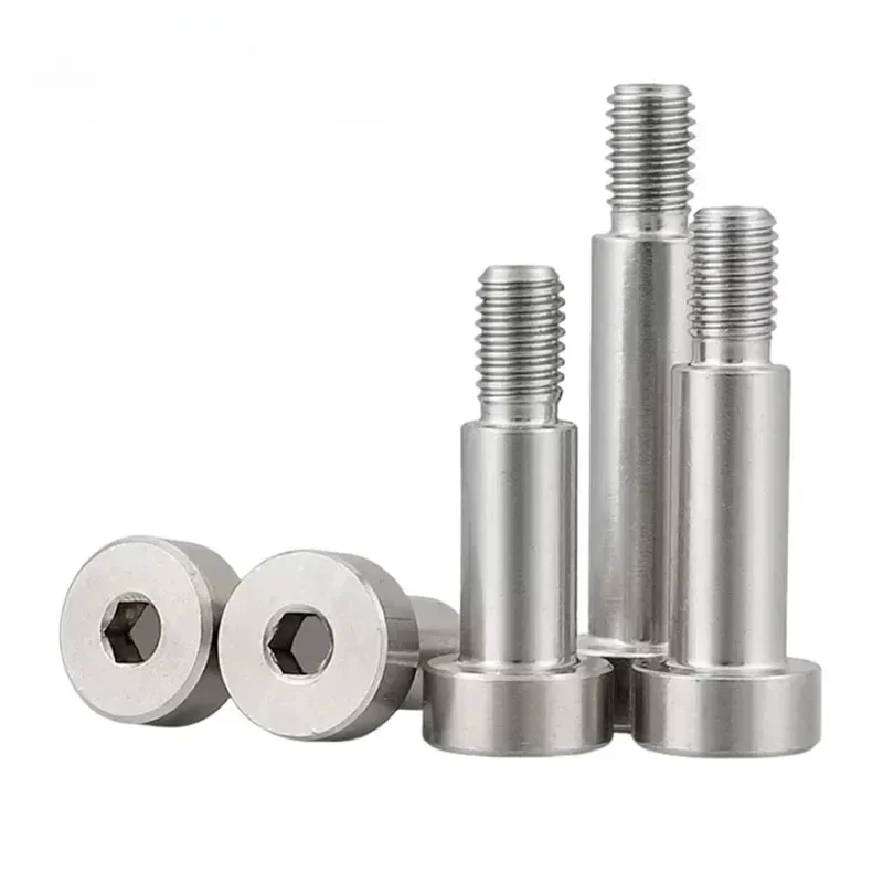 M2 M2.5 M3 M4 M5 M6 M8 M10 304 Stainless Steel Hex Socket Cap Head Roller Bearing Shoulder Screw Allen Bolt