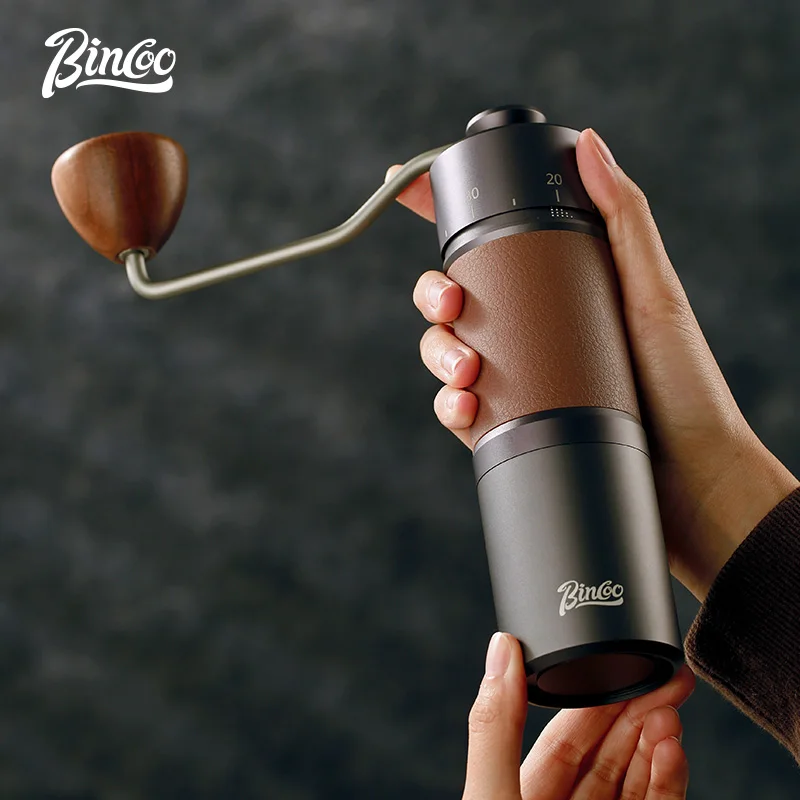 BINCOOMiniCoffeeManualGrinderHandcrankedBeanGrinderHouseholdItalianCoffeeHandpour