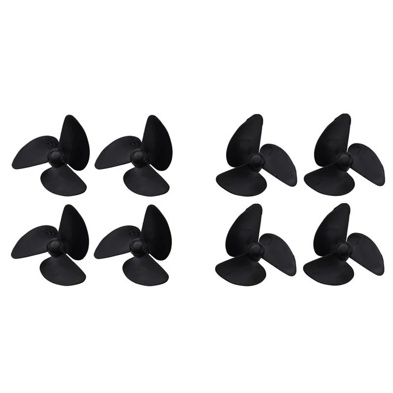 

8Pcs Plastic Propeller 4 Left & 4 Right For Flytec 2011-5 Fishing Bait Boat Fish Finder RC Boat Spare Parts Accessories