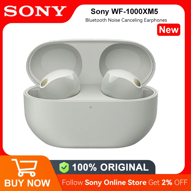 Sony-ノイズキャンセリングイヤホン、WF-1000XM5、Bluetooth