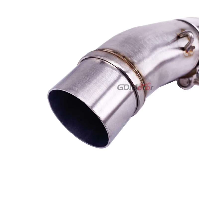 51mm Connect Pipe Ninja 400 Slip-on Exhuast Middle Link Pipe Escape Muffler Adapter for Kawasaki Z400 2018 2019 2020 2021 - Image 4