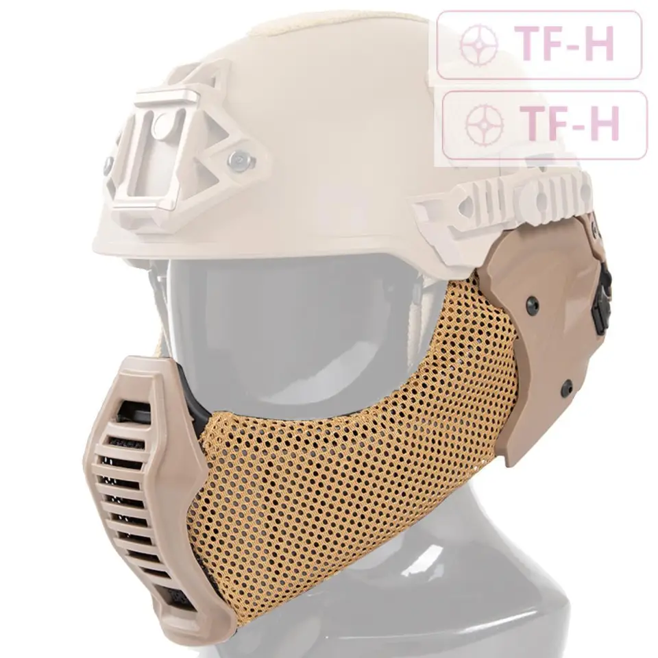 fma ヘルメット 顔の耳の保護を備えたfmaタクティカルヘルメット、すべてのボート