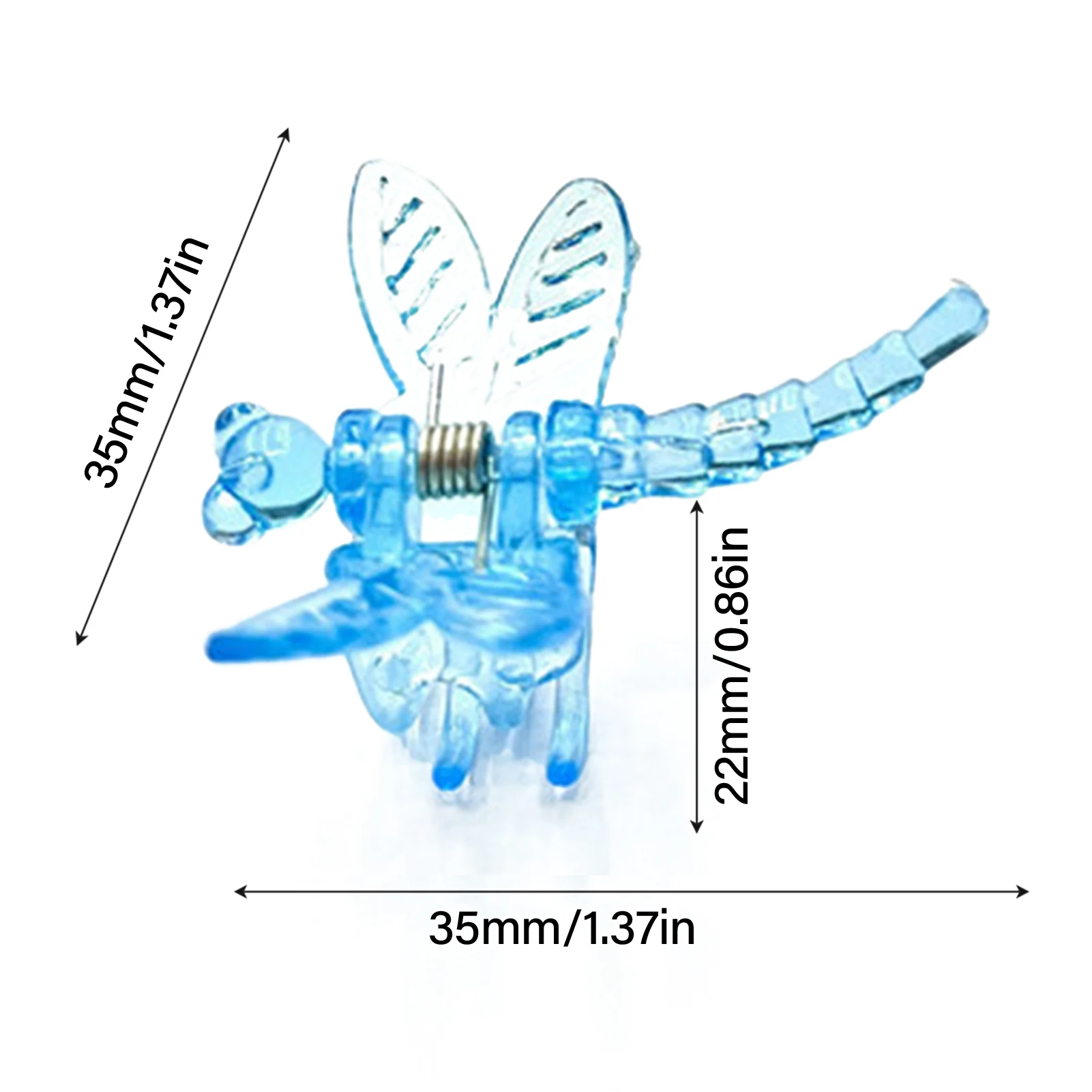 Orchid Clips Dragonfly Clamps Garden Plants Vine Climbing Fixed Support Colorful Plastic Ornamental Bonsai Decoration 100PCS plant clips,plastic plant clips