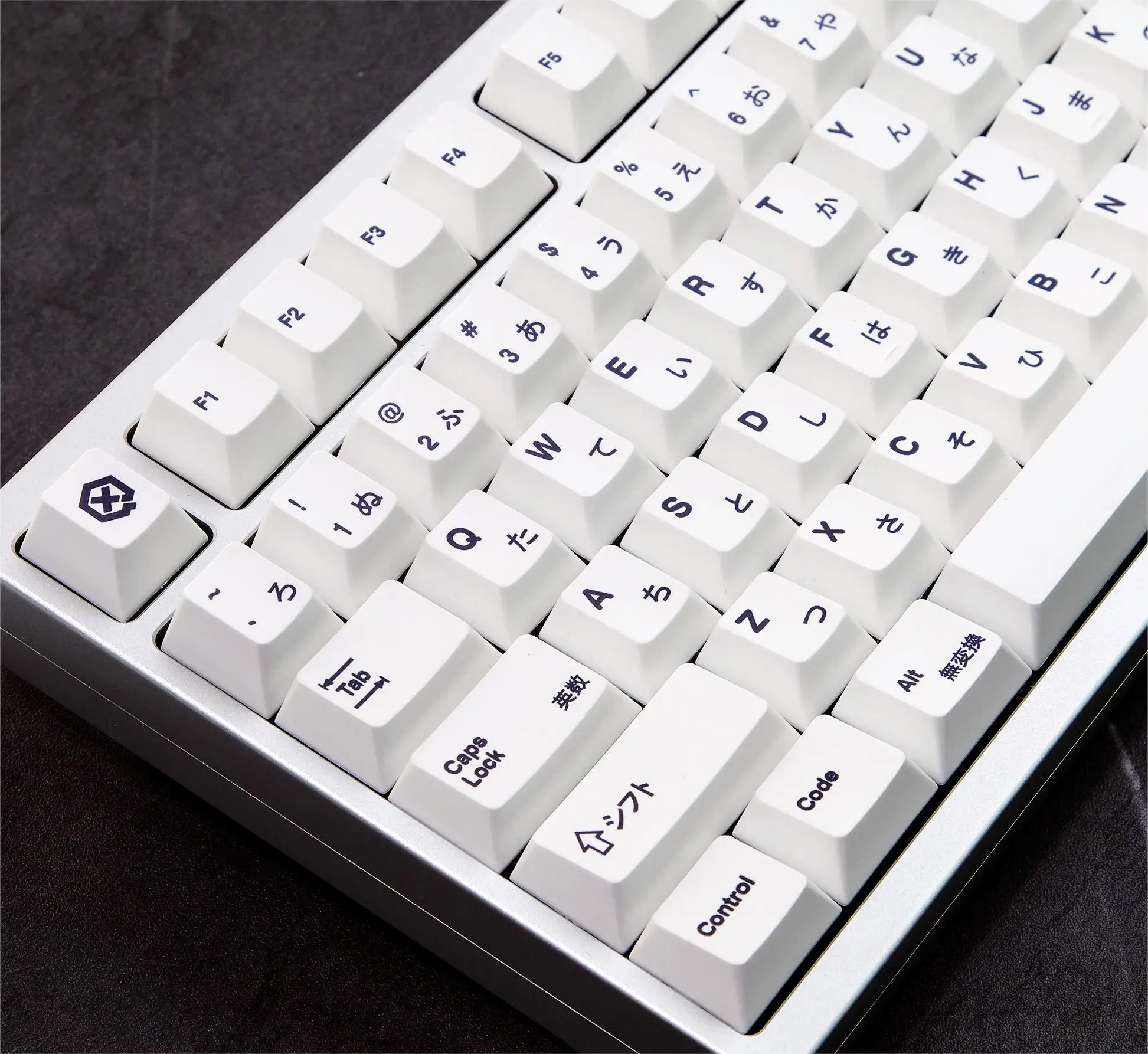 Minimalista Branco Japonês Keycaps Teclado Mecânico Cereja Perfil Dye Sub Pbt Terno para 61 68 75 84 87 98 104 Layout Gk61