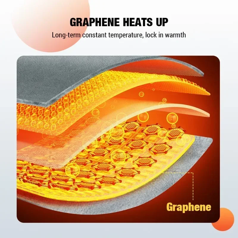 New Graphene Heating Pad USB Plug in Winter Constant Temperature Warming Therapy Heating Pad Small Warming Blanket