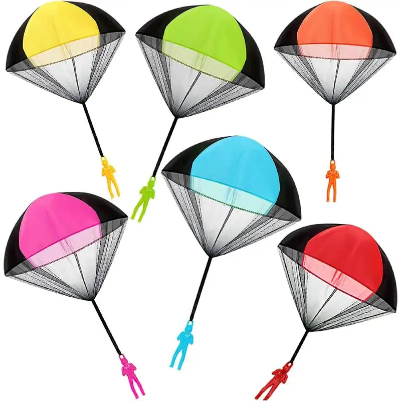 Parachute Toy Tangle Free Throwing Parachute Toys Hand Throw Flying