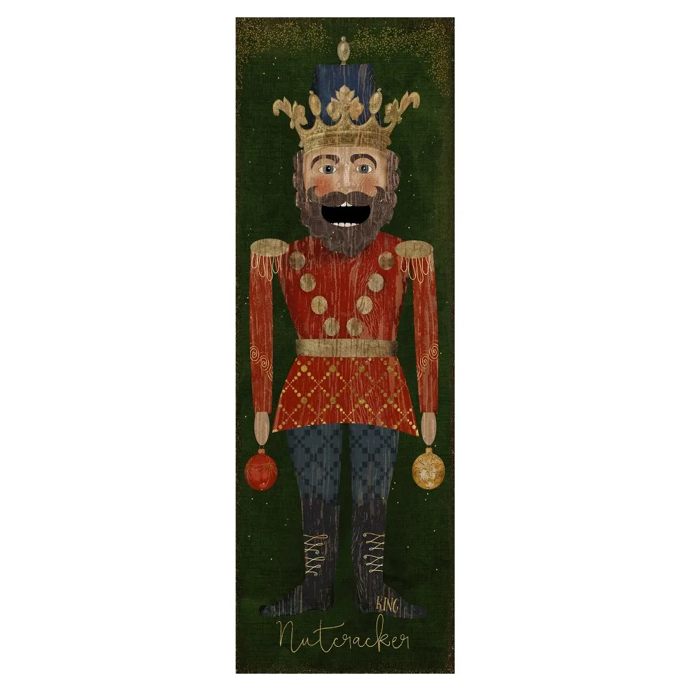 

Nutcracker King by Beth Albert Christmas Canvas Art Print