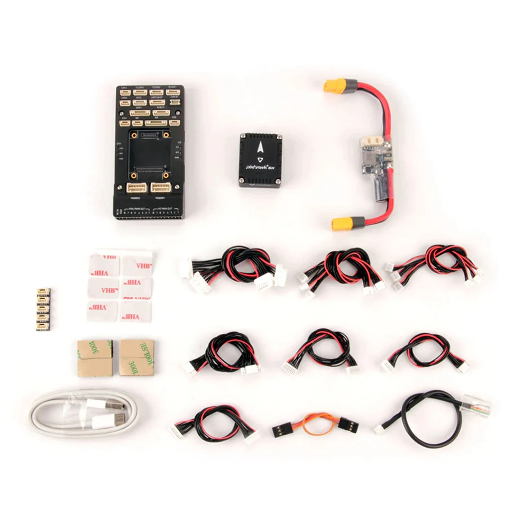 

Holybro Pixhawk 6X Autopilot H753 Flight Controller Module Standard Base / Mini Base PM02D M8N GPS for RC Multirotor Airplanes