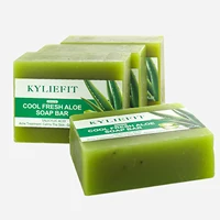 AILKE Aloe Vera Whitening Soap, Remove Acne, Pimples, Skin Radiant, Improve Skin Luster, Vegan Bath Wash for All Skin Types 1