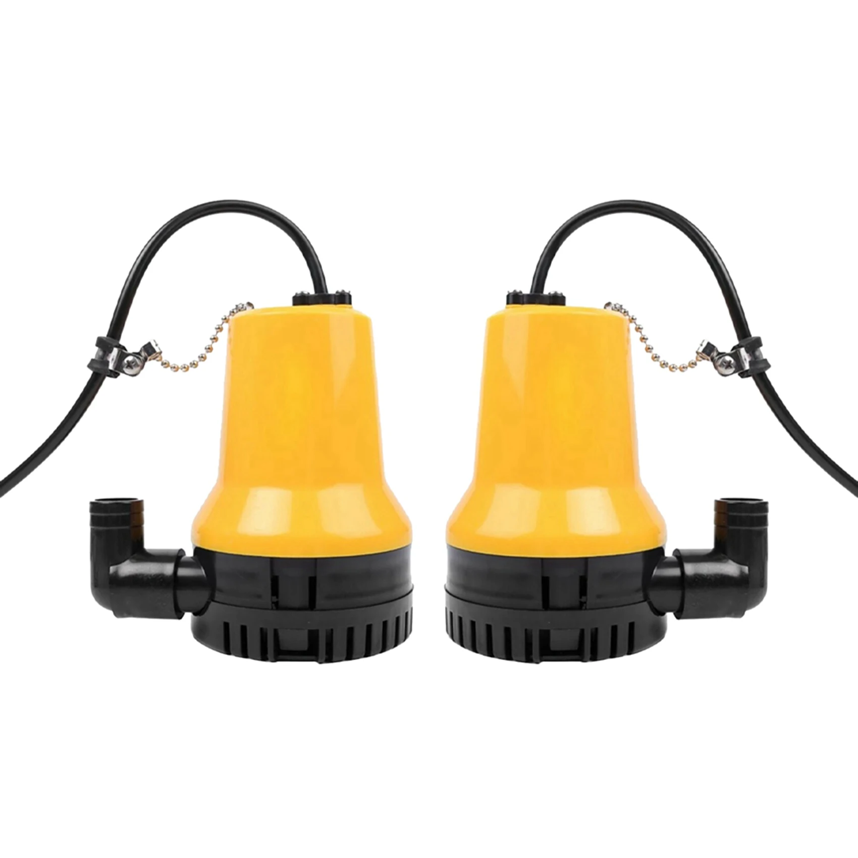 

2X 50W 4500L/H 5M DC 24V Solar Water Pump Brushless Motor Water Circulation Submersible Pump Irrigation Fish Pond