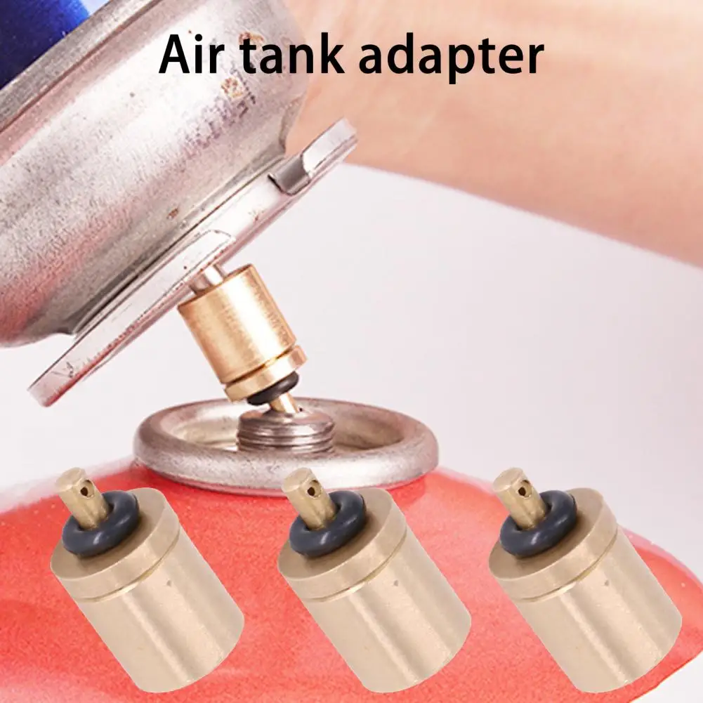 1 Set Hard Gas Refill Adapter Mini Gas Recharge Portable Camping Stove Inflation Valve