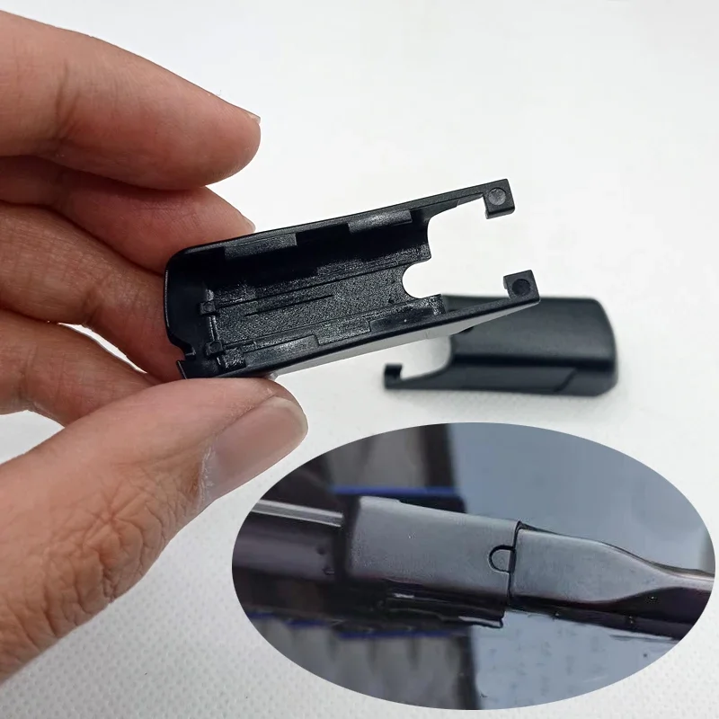 Micro Traders 2Pcs Car Rear Windshield Wiper Arm Cover Cap