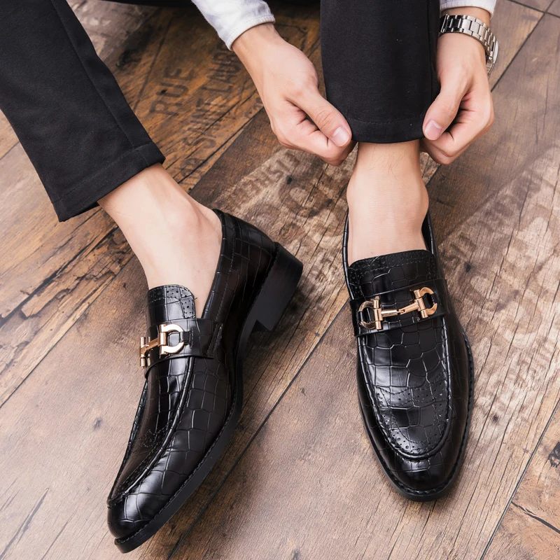 Classic Social Leather Shoes For Men Leather