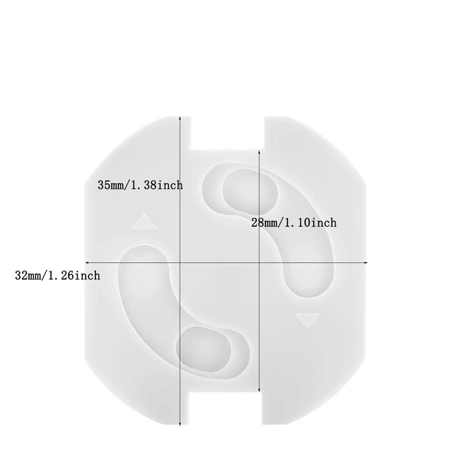 Protecteur De Prise De Sécurité Pour Bébé, Protection De Prise De Courant  Électrique De L'UE