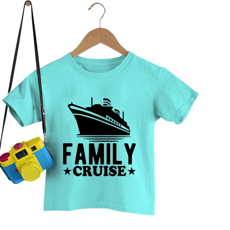 Casual T Shirt Kids T Shirt Matching Tshirts Matching Outfit Family Cruise Trip T Shirts Summer