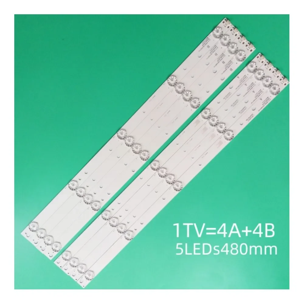 LED Ʈ Ʈ 5 , PHILIPS 50 ġ TV D50-F2000 JS-D-JP5020-A51EC JS-D-JP5020-B51EC E50F2000 MCPCB, 4A + 4B/LOT
