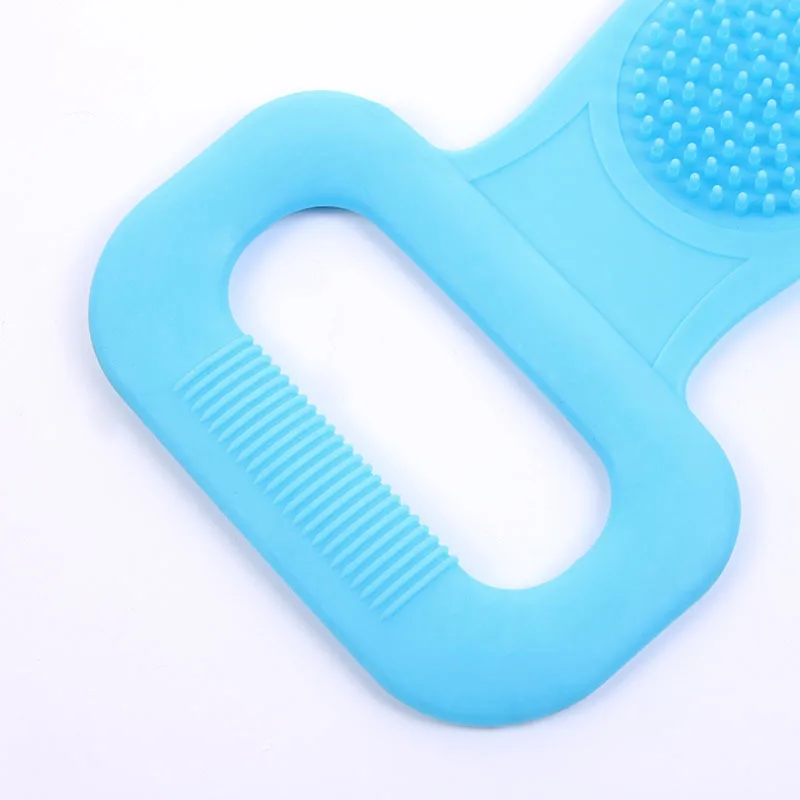 

Body Sponge Silicone Brushes Bath Towels Scrubber Rubbing Back Peeling Massage Shower Belt Extended Skin Clean Brushes