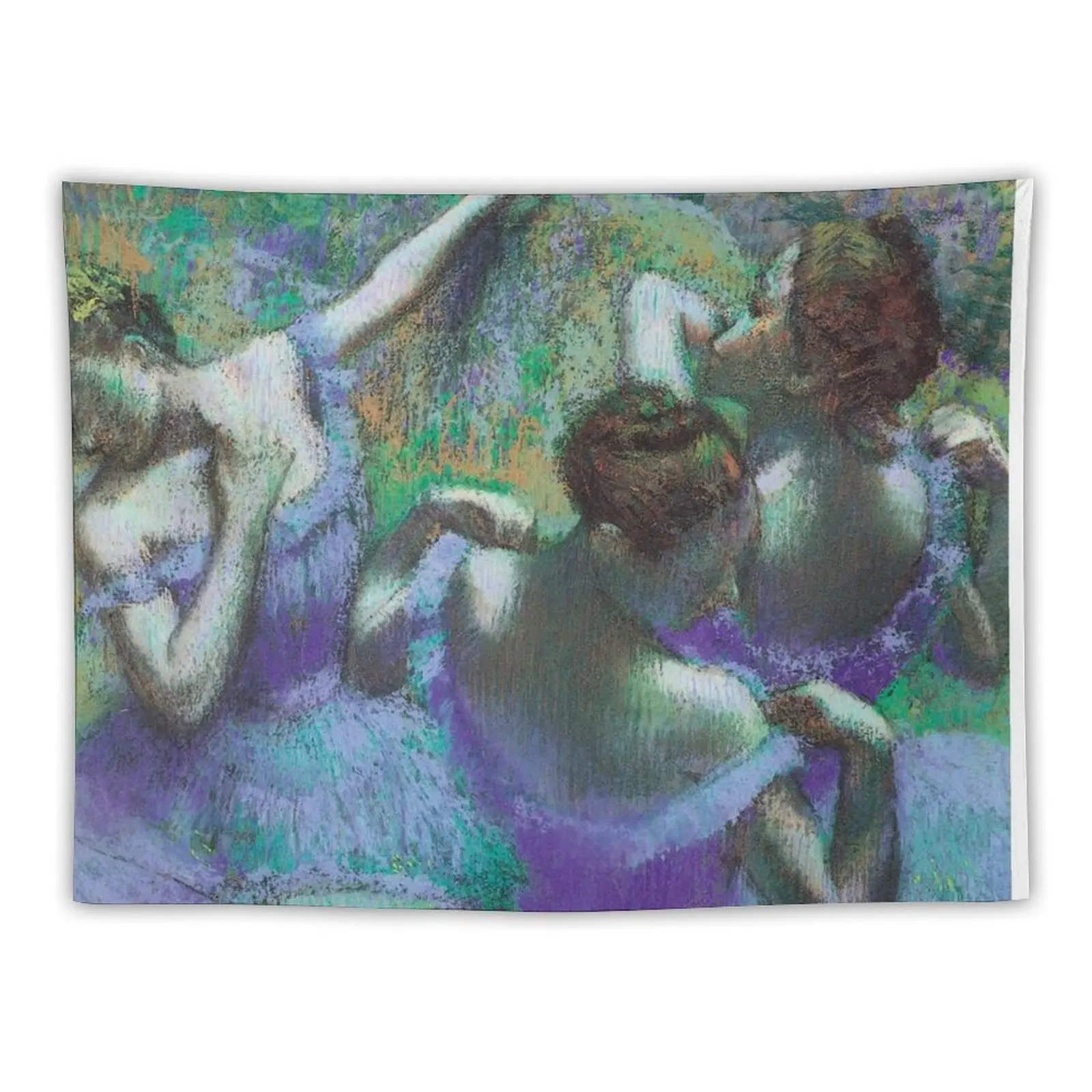 

Blue Dancers is a pastel by Edgar Degas Tapestry Nordic Home Decor Decorative Wall Murals Room Decorator Tapestry