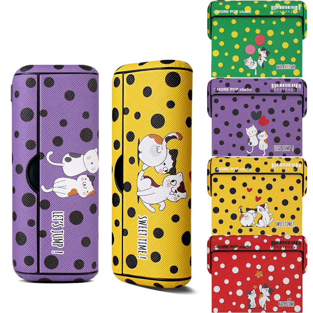 Jinxingcheng Wrap Cover & Holder Per Iqos Iluma Prime E-Sigaretta Cover Protettiva In Pelle Per Icos Illuma Prime Accessori