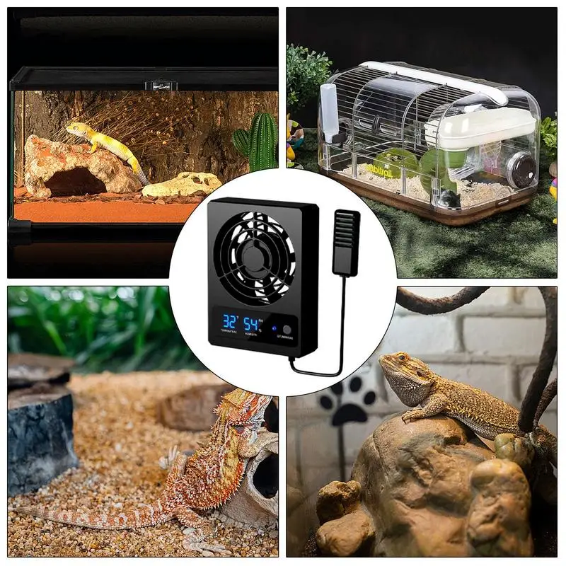 Smart Temperature Controlled Reptile Ventilation Fan