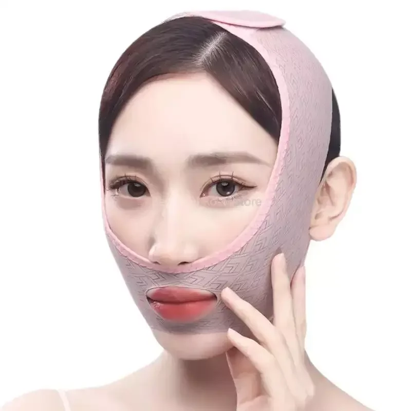 Face Lift V Shaper Mask Fasciatura Dimagrante Facciale Chin Cheek Lift Up Belt Face Tape Lifting Nastri E Fasce Impermeabili Per Il Sollevamento Del C