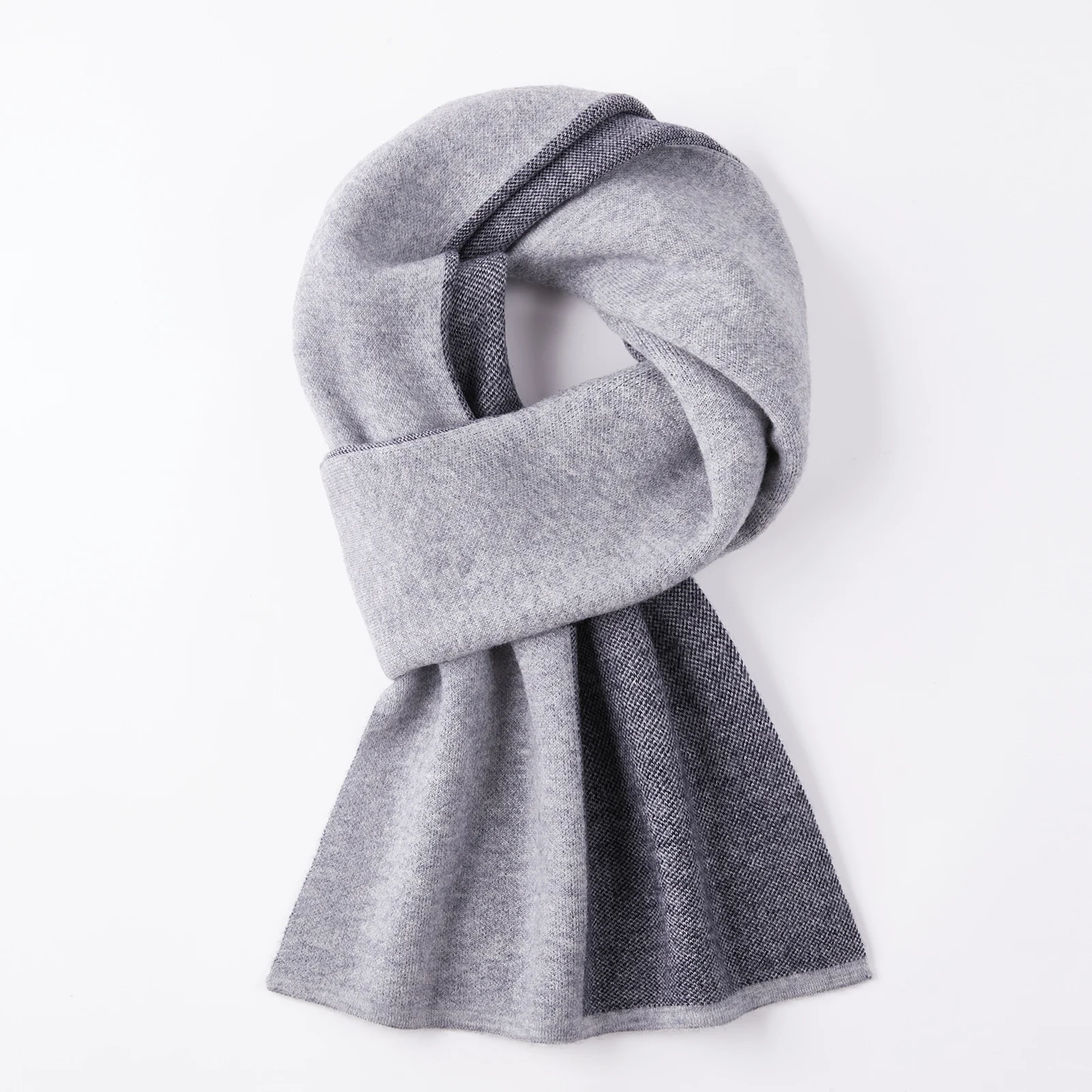 

2022 New Solid Knitted Men Scarf Winter Warm Wool Long Bufanda Foulard Luxury Shawl Wrap Hijab Stoles Neck Boys Echarpe