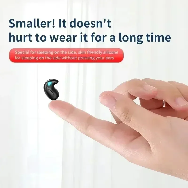 Auricolari TWS Auricolari wireless Cuffie con riduzione del rumore Auricolari Bluetooth per sport, giochi e sonno per tutti gli smartphone - immagine 6