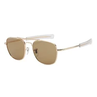 Mode armée américaine militaire optique AO pilote lunettes de soleil pour hommes femmes classique rétro conduite sport lunettes de soleil lunettes 2025 6