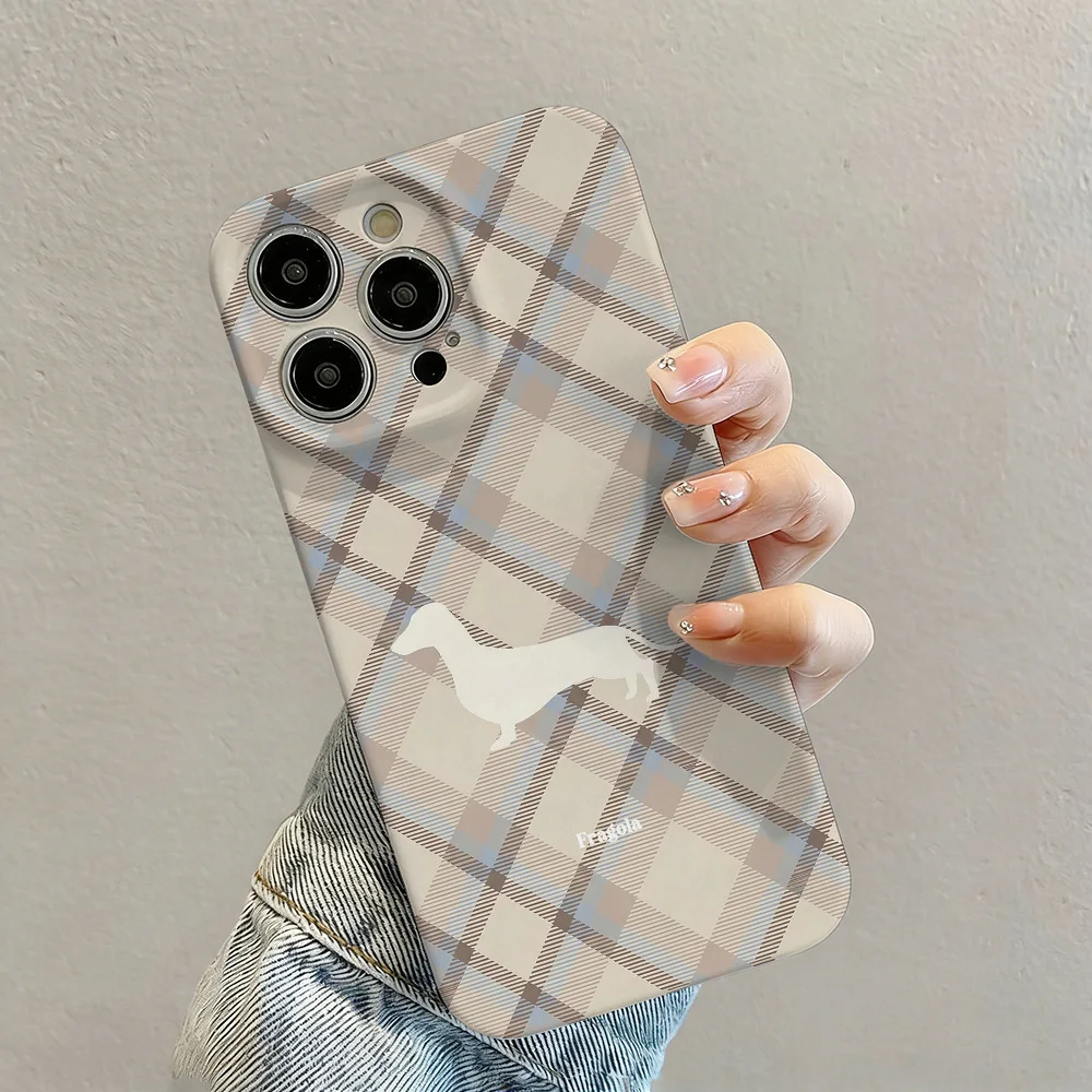 Luxury Clmj Fragola CASHMERE Glossy Film Hard PC Phone Case