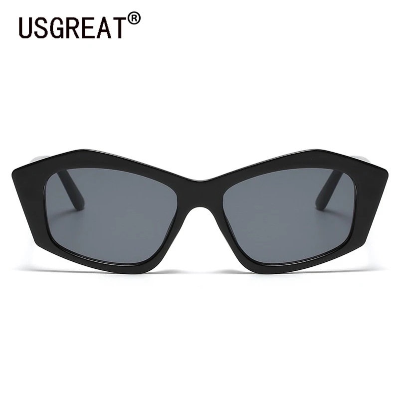 

2022 Fashion Cat Eye Sunglasses Women Vintage Black Lens Sun Glasses Shades For Men Eyewear Ladies Oculos De Sol Feminino UV400