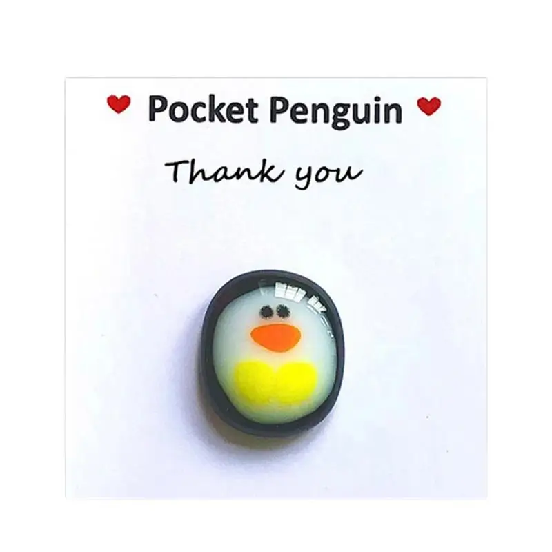 

Cute Pocket Penguin Hug Miniature Penguin Pocket Hug Gift For Her Special Penguin Pocket Keepsake Ornament Cute Animal Gifts