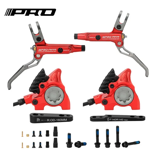 Iiipro 2ピストンロードバイク油圧ディスクブレーキキャリパーフラット