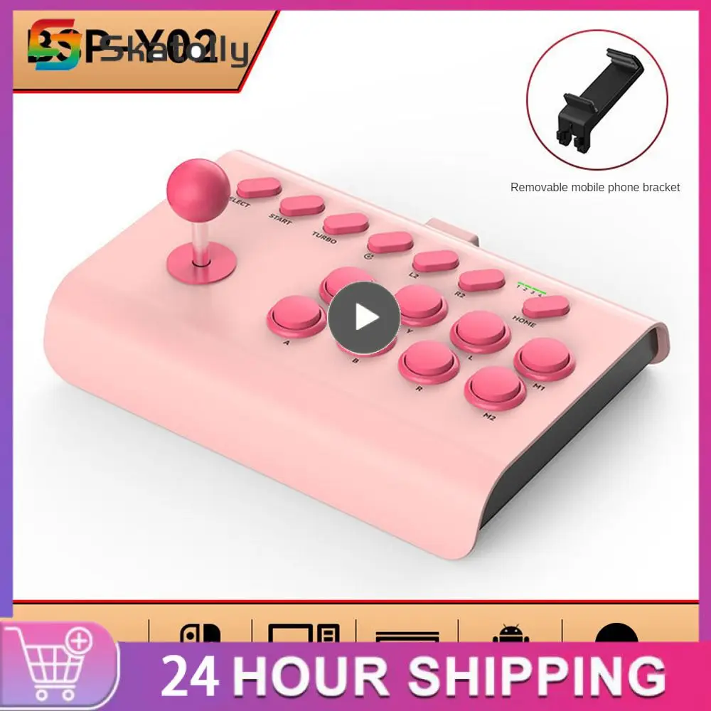 

Многопользовательская игровая компьютерная ручка инновационный дизайн прочный беспроводной игровой джойстик бесшовное соединение винтажный джойстик