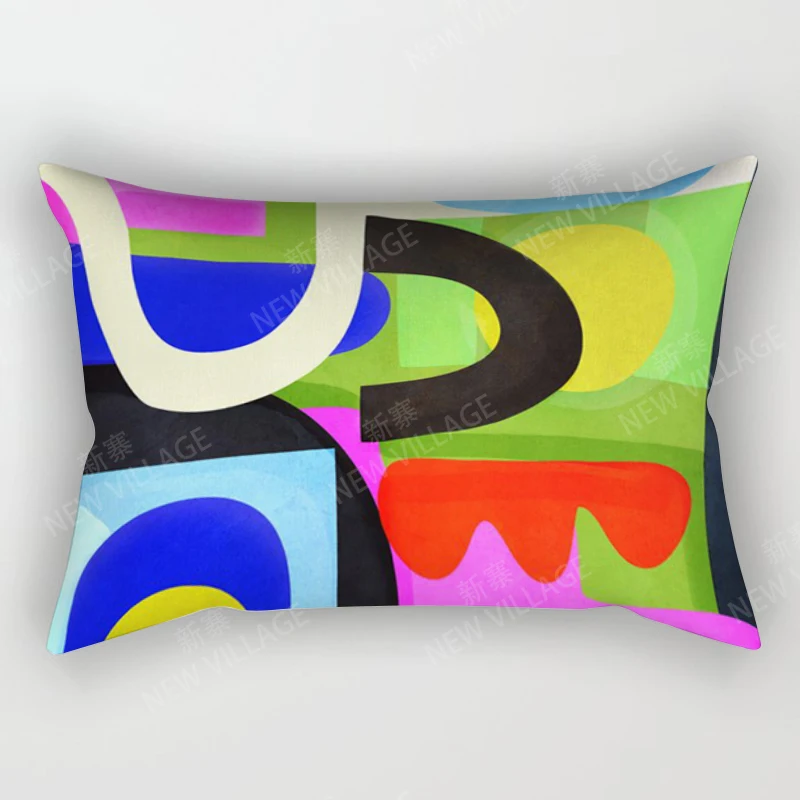 Nordic fall home decor 30*50 throw pillow cover sofa modern abstract geometric boho living room Cushion cover 50x70 30x50 40x60