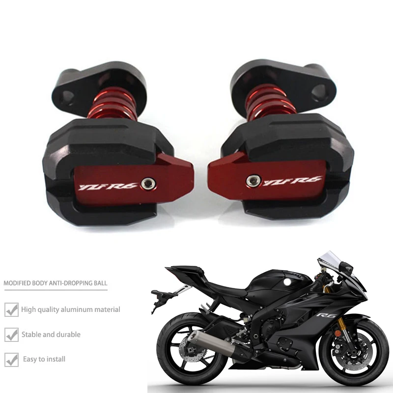 

For YAMAHA YZFR6 YZF-R6 YZF R6 2003 2004 2005 Motorcycle Falling Protection Frame Slider Fairing Guard Anti Crash Pad Protector