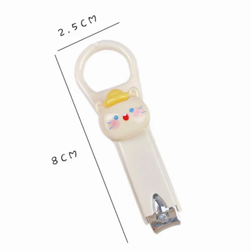 Nail Clipper Nail Care Kit Nail Trimmer Cute Cartoon Bear Cat Nail Clippers Cutter for Student Girls Beauty Household Nail Trimmer Scissors Baby Care Manicure Tool