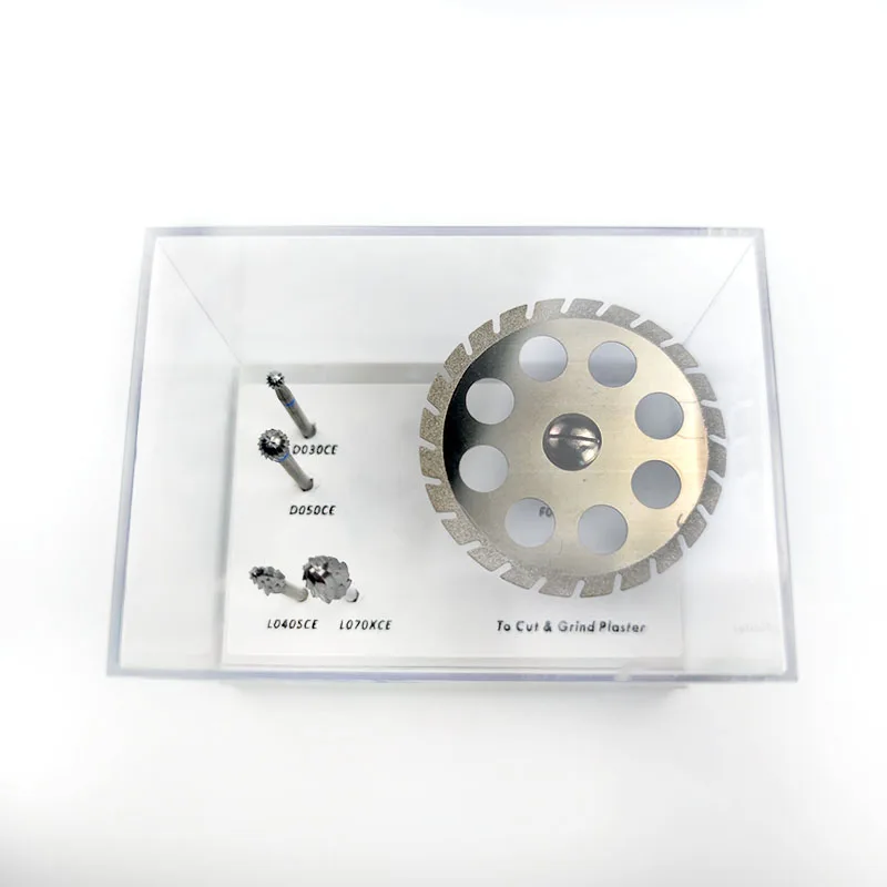 5-teiliges Dental-Bohrer-Set zum Schneiden und Schleifen von Gips für die Zahnmedizin, Bohrer, Werkzeuge, Laborzubehör, Produkte – Detail 4