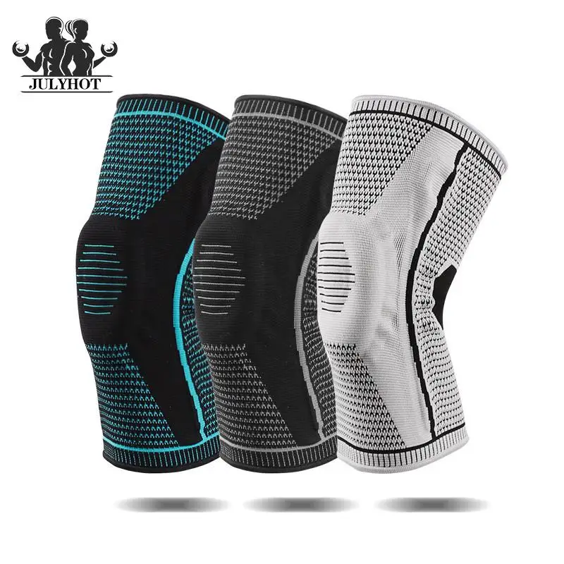 1pc Full Knee Brace Strap Patella Medial Support Dropshipping Compression Protection Running Basketball Sport Pads